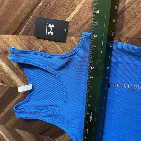 Under Armour UA Tank Top Active Yoga Athletic Lounge Athleasure Small New - Picture 3 of 6